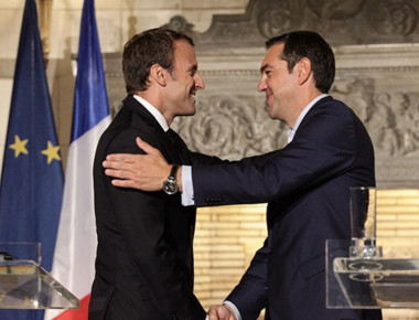 Στήριξη Εμμ.Μακρόν σε Ελλάδα: «Συμφωνήσαμε να συνεργαστούμε στον τομέα των επενδύσεων»